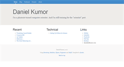 Desktop Screenshot of dkumor.com